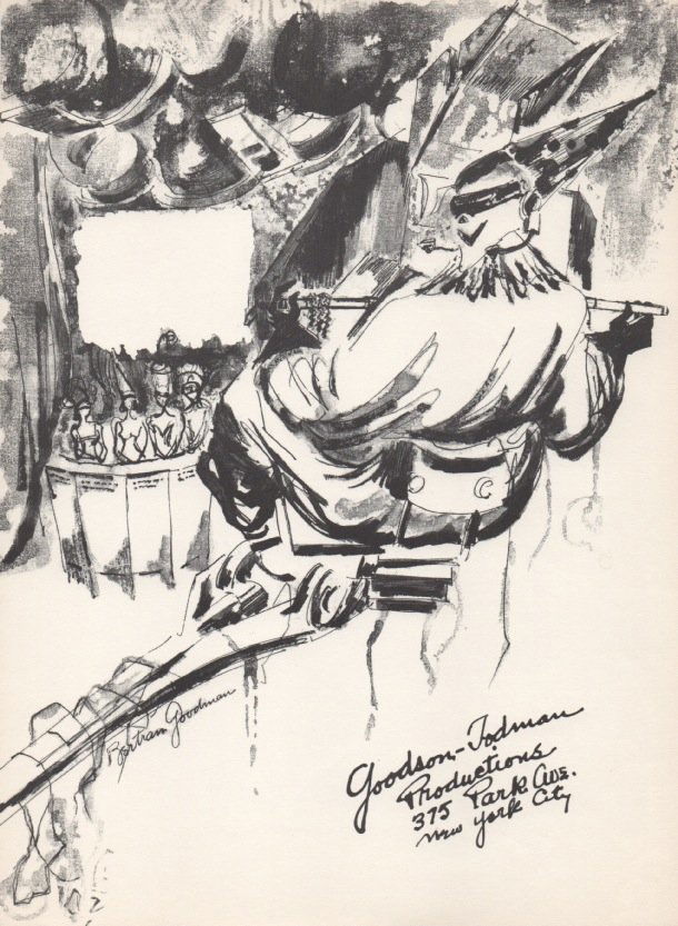 Bertram A. Goodman (1904-1988) Lithograph: Bertram A. Goodman (1904-1988) American artist. He studied at the School of American Sculpture, and at the Art Students League of New York in 1925. He was a member of the Federal Art Project whose mur