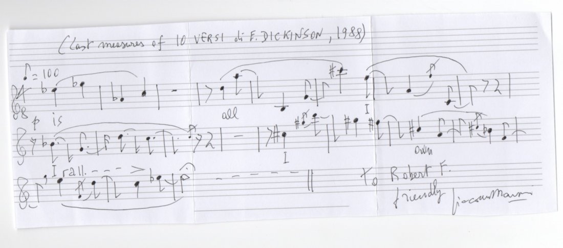 Giacomo Manzoni (1932 - ) Italian composer: [MUSIC] Giacomo Manzoni (1932 - ) Italian composer. He studied composition from 1948 in Messina with Gino Contilli, and continued his studies from 1950 to 1956 at the Conservatoire of Milan. In 1955 h