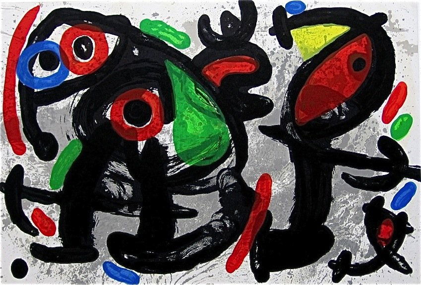 Joan Miro Lithograph (1 of 1)