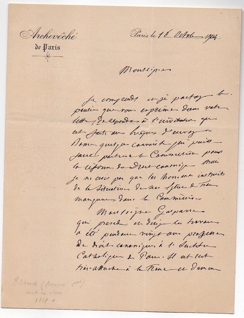 Francois Cardinal Richard (1 of 3)