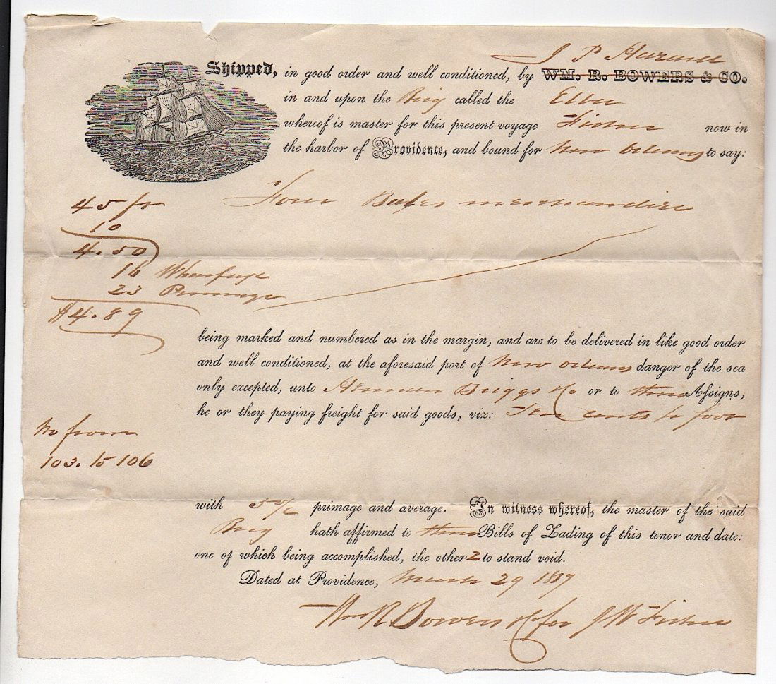 Bound For New Orleans 1837 (1 of 1)