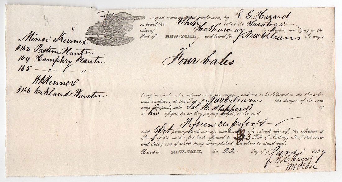 Bound For New Orleans 1837 (1 of 2)