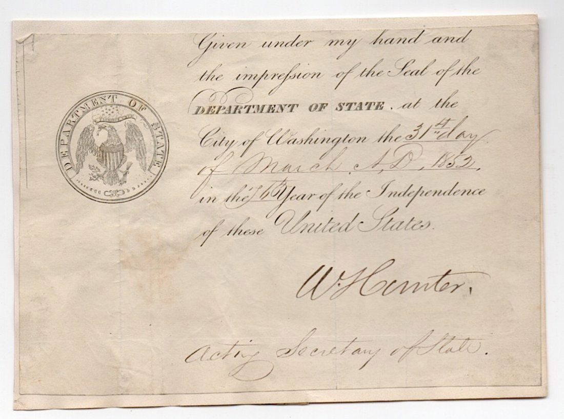 [CABINET] WM. HUNTER (1805 - 1886) (1 of 1)