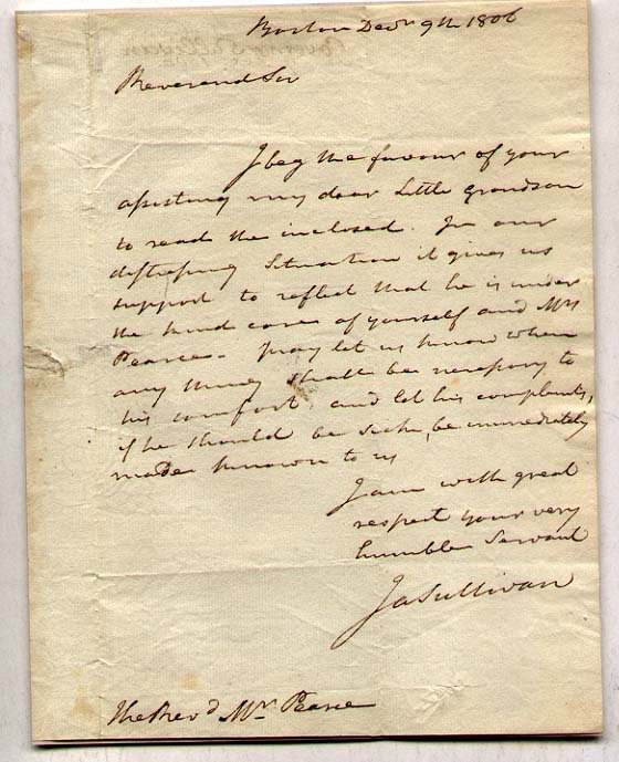 James Sullivan (1744-1808) Continental Congress (1 of 3)