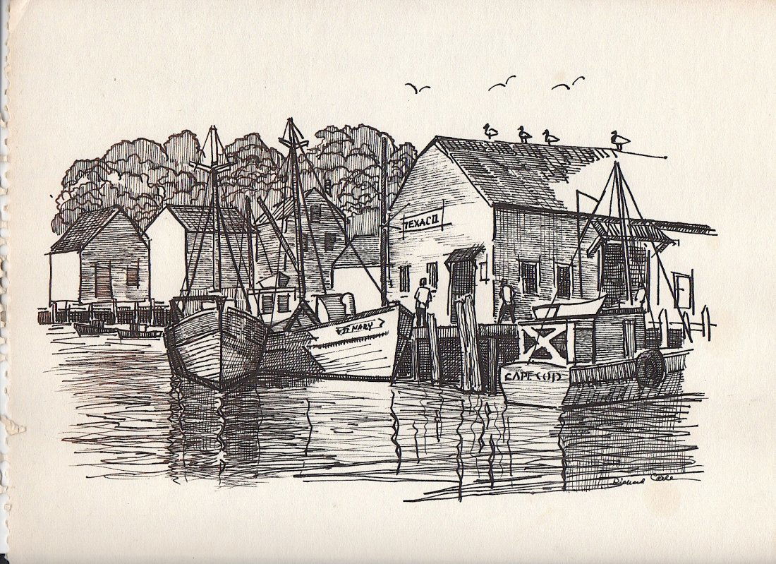 Gloucester Harbor, Mass. Scene (1 of 1)