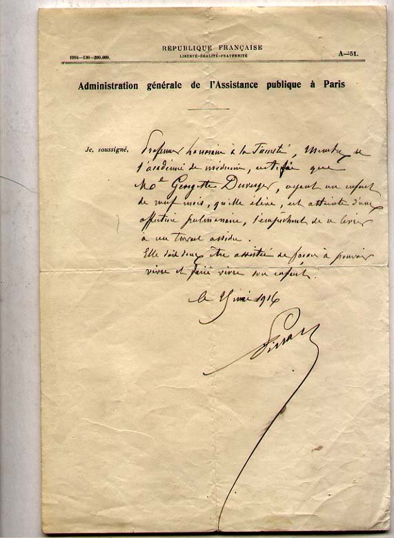Pinard (1844 - 1934) French obstetrician (1 of 2)
