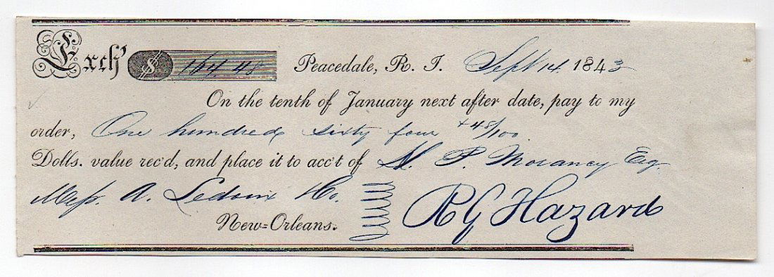 Rowland G. Hazard (1801-1888) American industrialist (1 of 1)