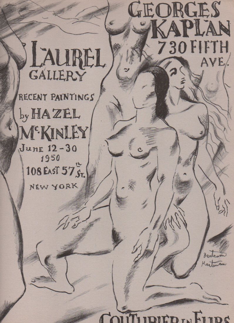 Bertram A. Goodman (1904-1988) Lithograph: Bertram A. Goodman (1904-1988) American artist. He studied at the School of American Sculpture, and at the Art Students League of New York in 1925. He was a member of the Federal Art Project whose mur