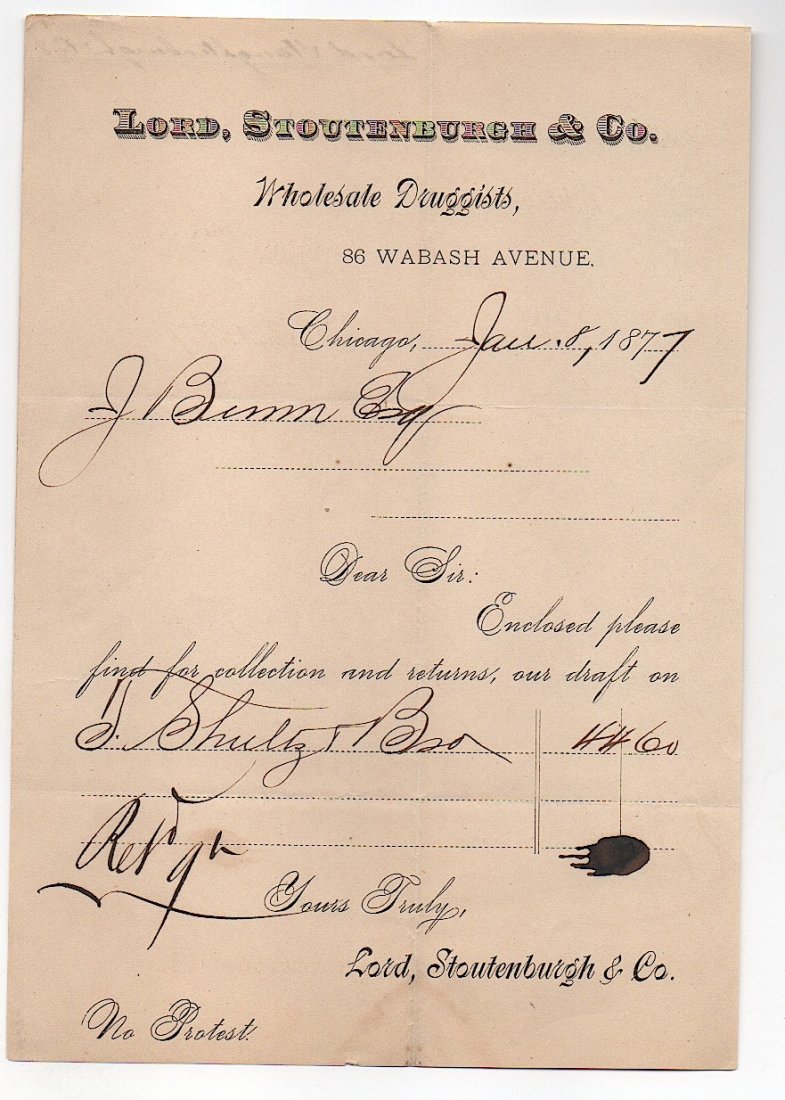 Pallbearer at Lincoln's Funeral: [ILLINOIS] Jacob Bunn_ (1814-1897)_ Bunn came to Illinois in 1836 and resided for a time in Springfield. He soon moved to Beardstown, and afterwards to Naples, but returned to Springfield on July 1, 1