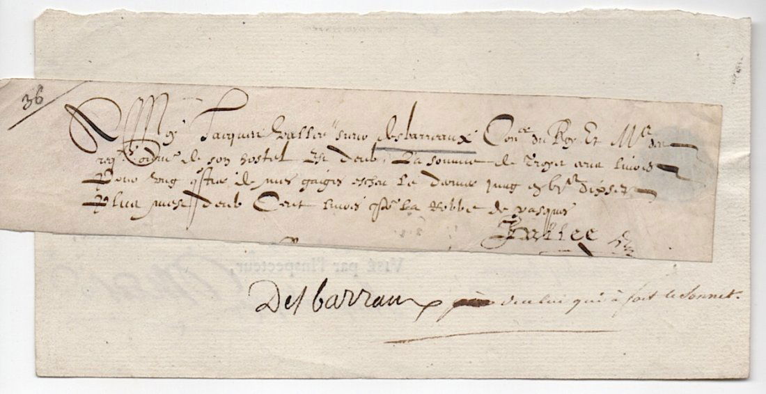 Des Barreaux (1599-1673) French poet (1 of 3)