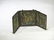 Antique Russian enamel bronze triptych icon