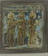 Antique Russian enamel bronze triptych icon - 5