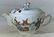Antique Chinese famille rose porcelain teapot w/ people