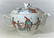 Antique Chinese famille rose porcelain teapot w/ people - 2