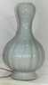 Pr. Antique Chinese crackle glaze porcelain vase MARk - 5