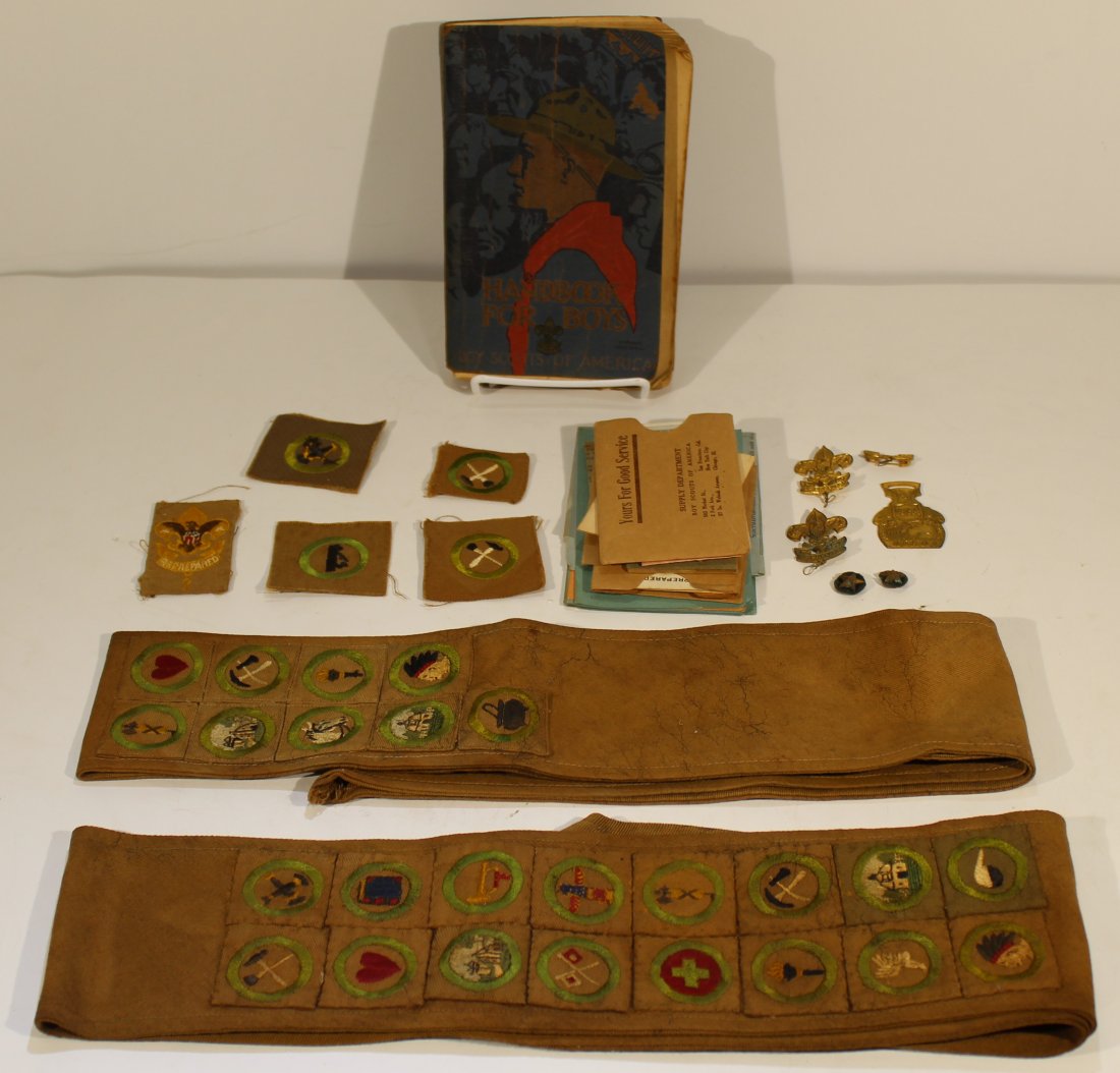 Antique / vintage Boy Scouts of America badges, pins, b (1 of 17)