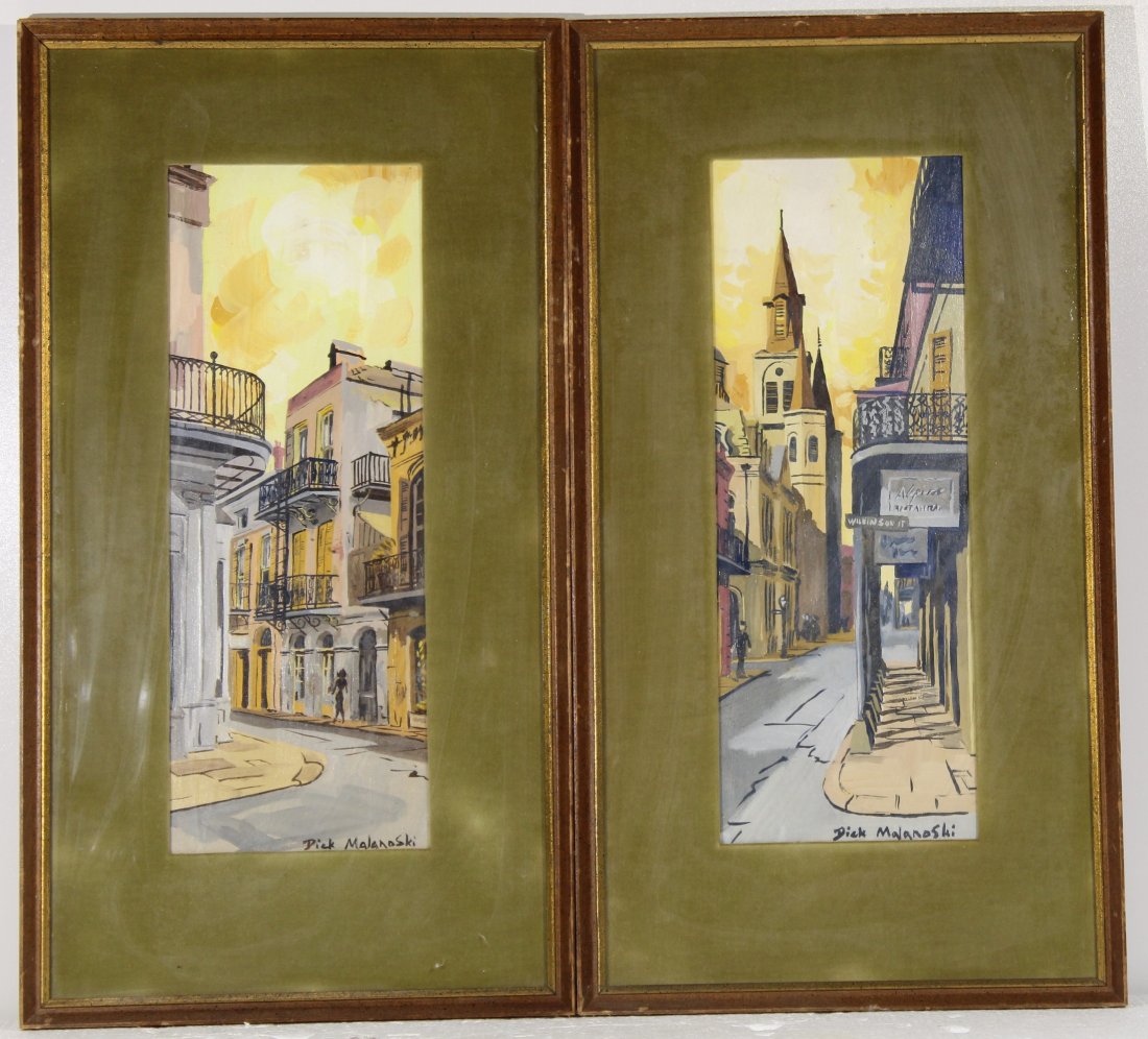(2)Original American oil painting New Orleans-Malanoski (1 of 9)