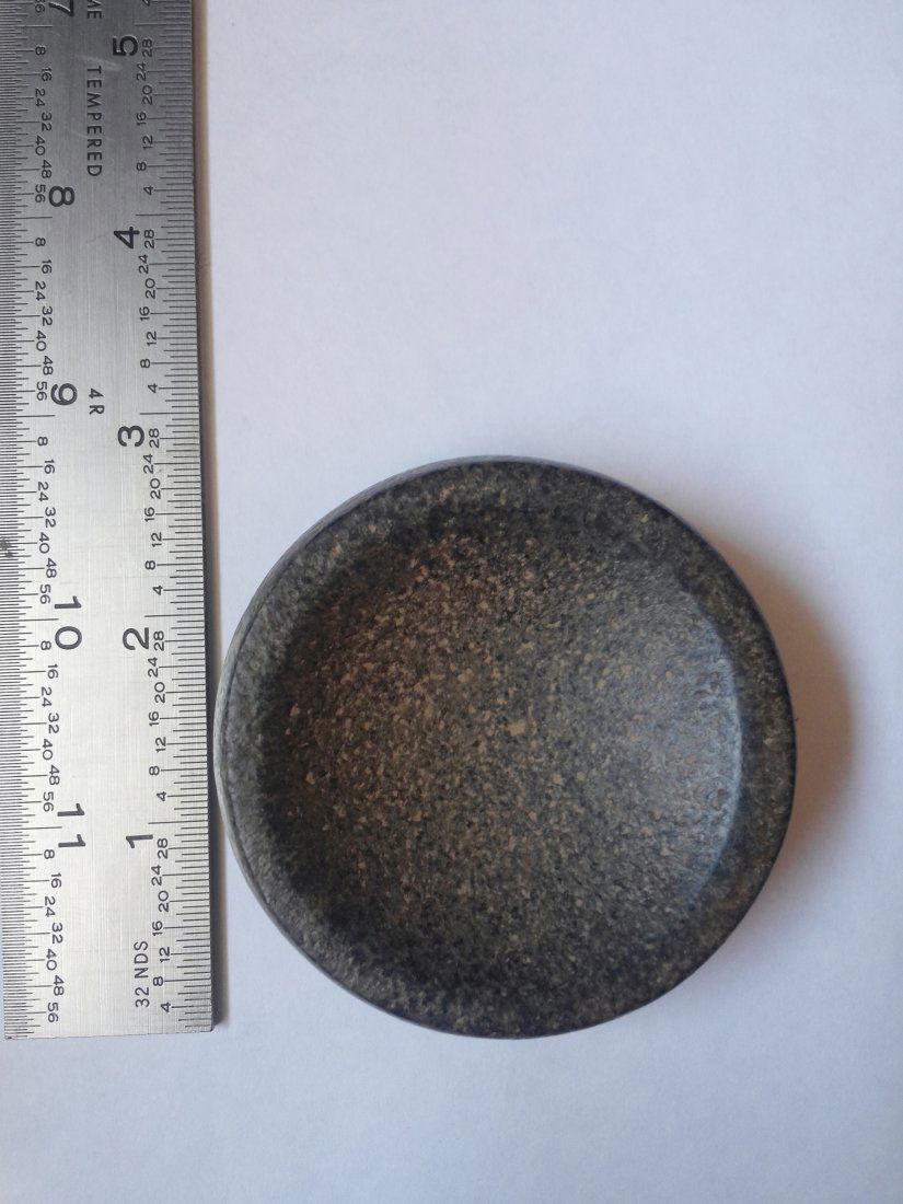 VERY NICE DISCOIDAL: 2&1/2 INCHES ACROSS FROM ILLINOIS