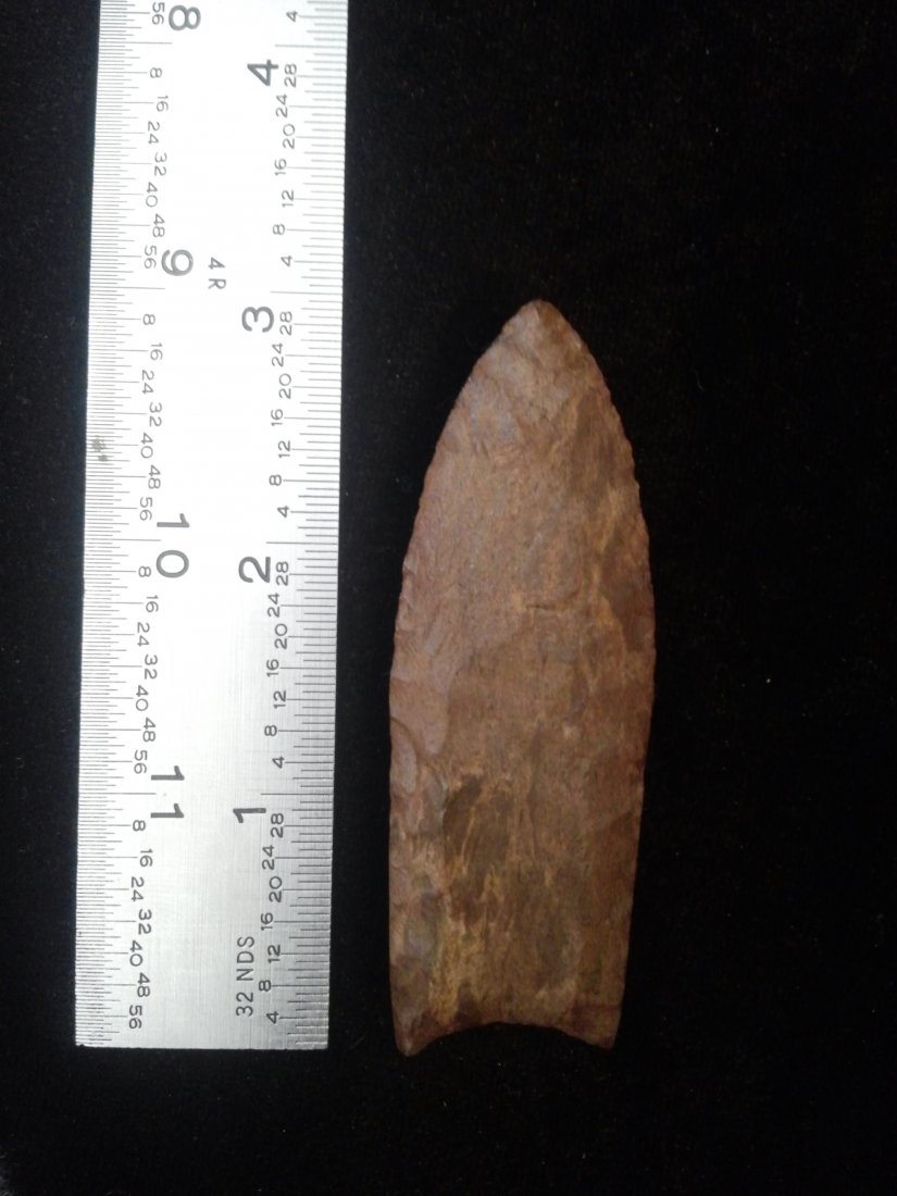 CLOVIS  ARROWHEAD INDIAN ARTIFACT (1 of 1)
