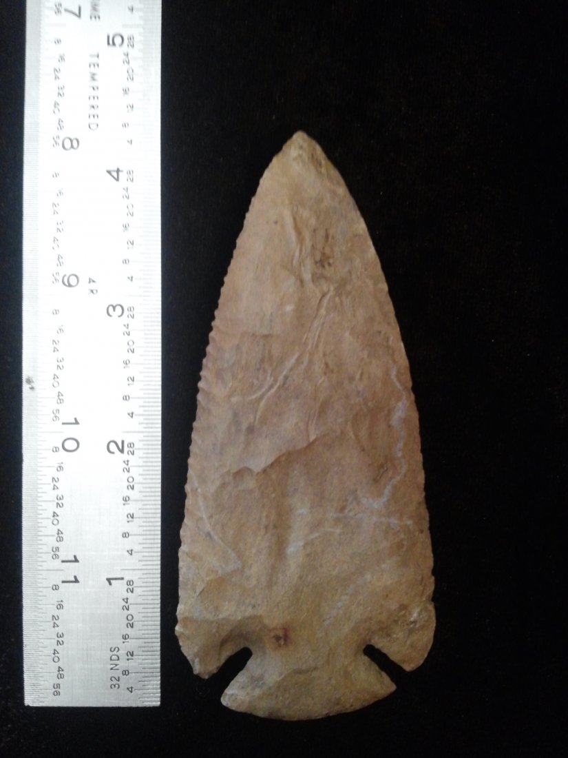 DOVETAIL  ARROWHEAD INDIAN ARTIFACT (1 of 1)