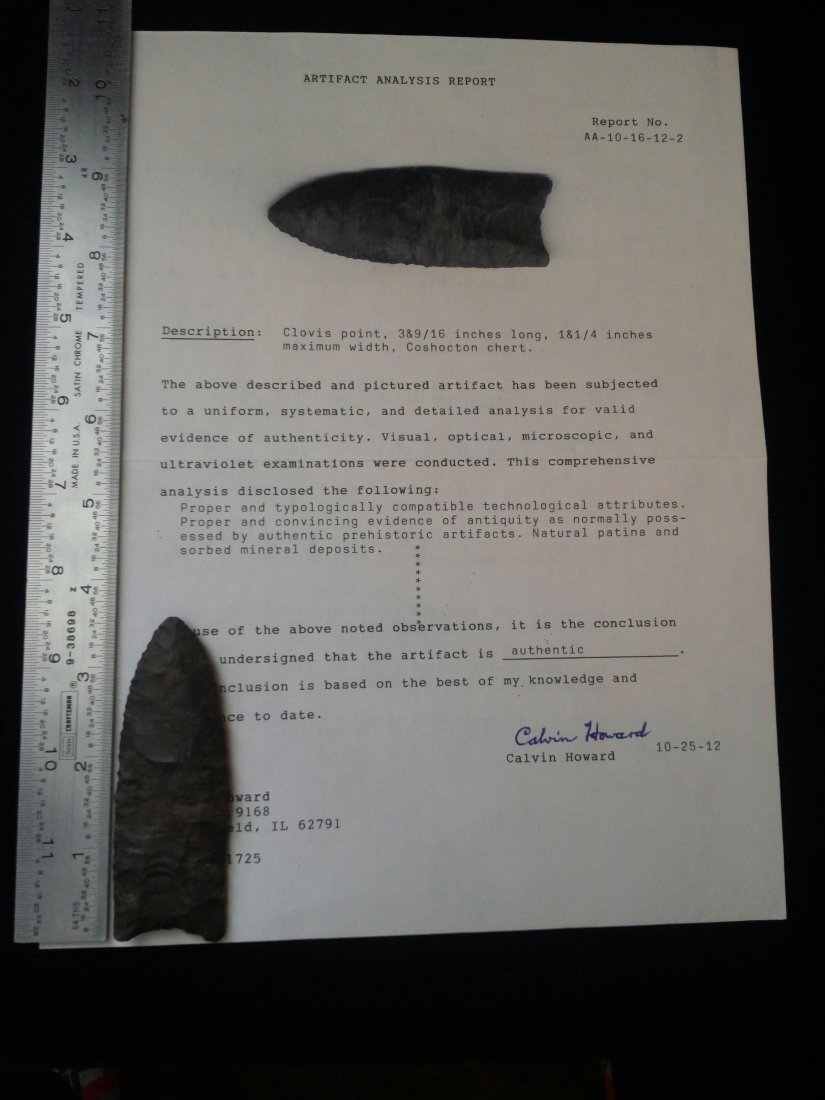 CLOVIS  WITH CALVIN HOWARD  COA (1 of 3)