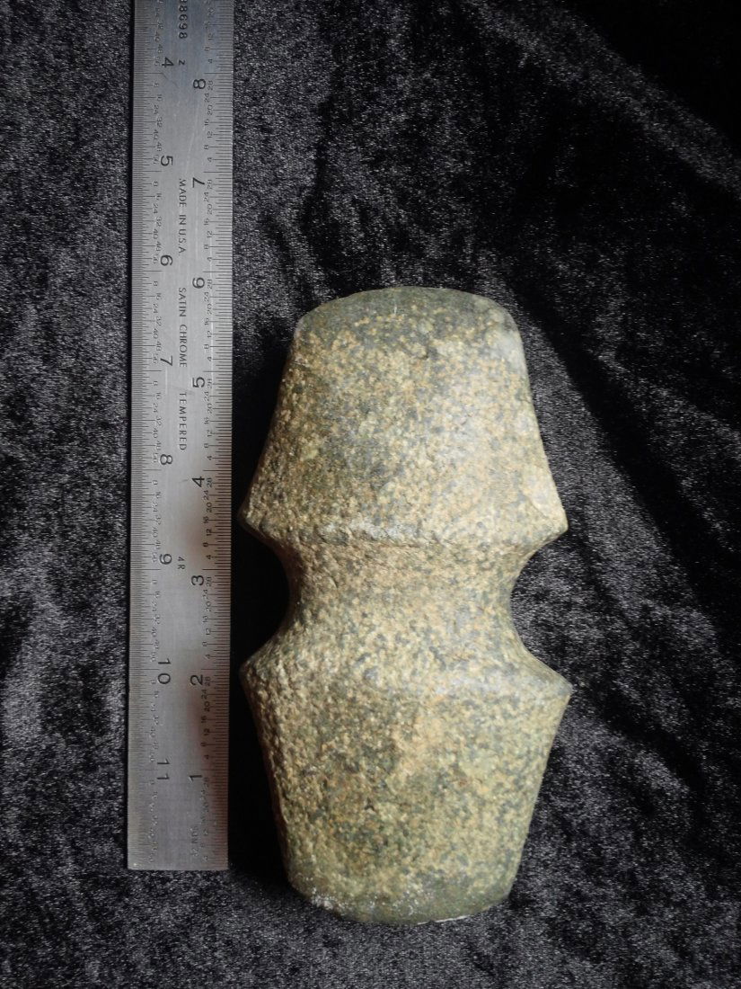 DOUBLE BIT GROOVED AX    INDIAN ARTIFACTS  ARROWHEADS (1 of 1)