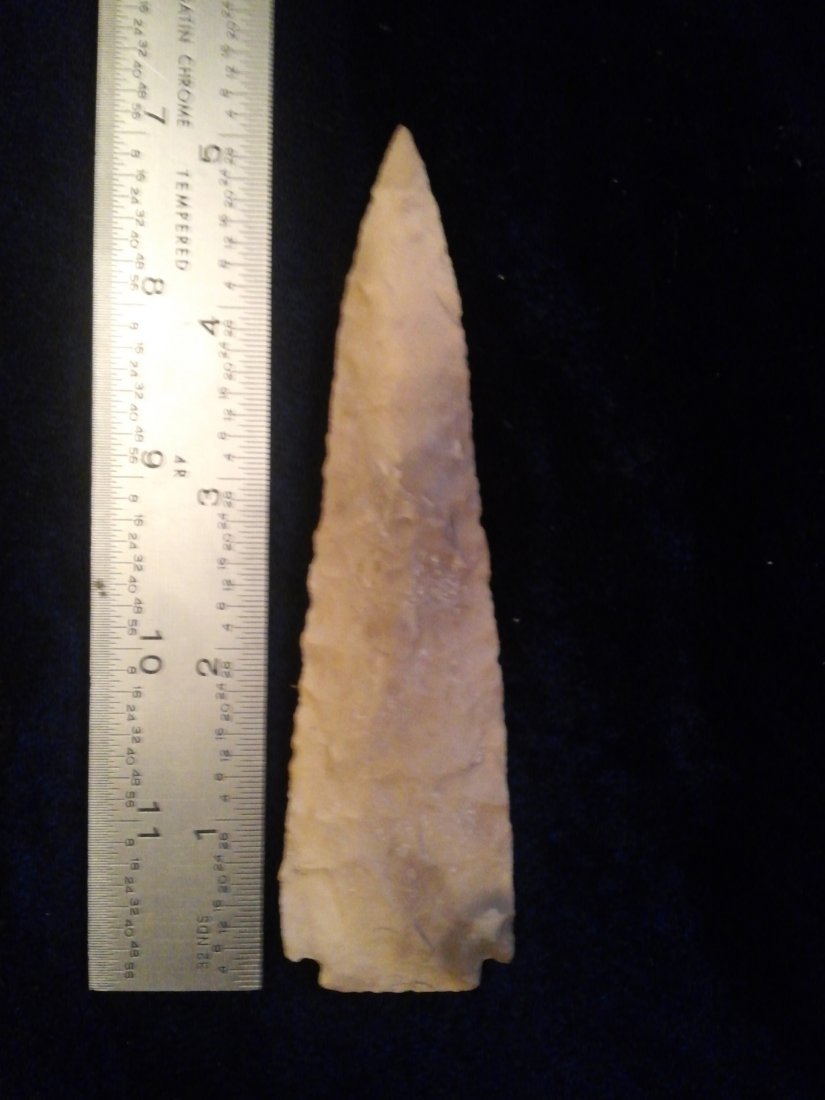 BASE TANG    INDIAN ARTIFACT ARROWHEAD (1 of 1)