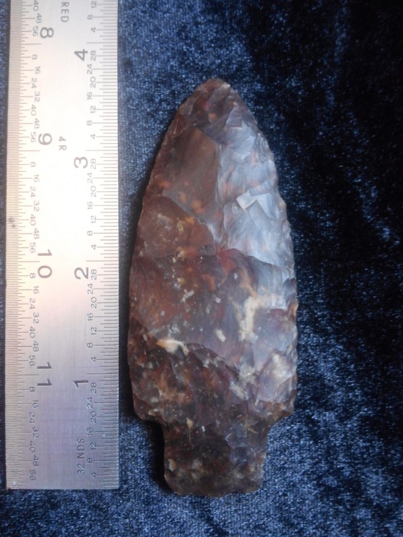 ALBERTA (SCOTTS BLUFF)    INDIAN ARTIFACT ARROWHEAD (1 of 4)