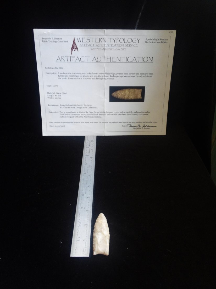 CLOVIS  WITH BENJAMIN STERMER  COA (1 of 2)