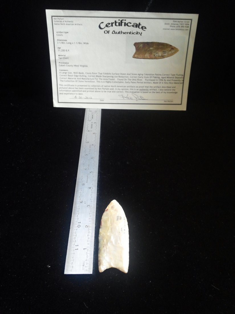 CLOVIS   WITH A KEN PARTAIN COA (1 of 2)