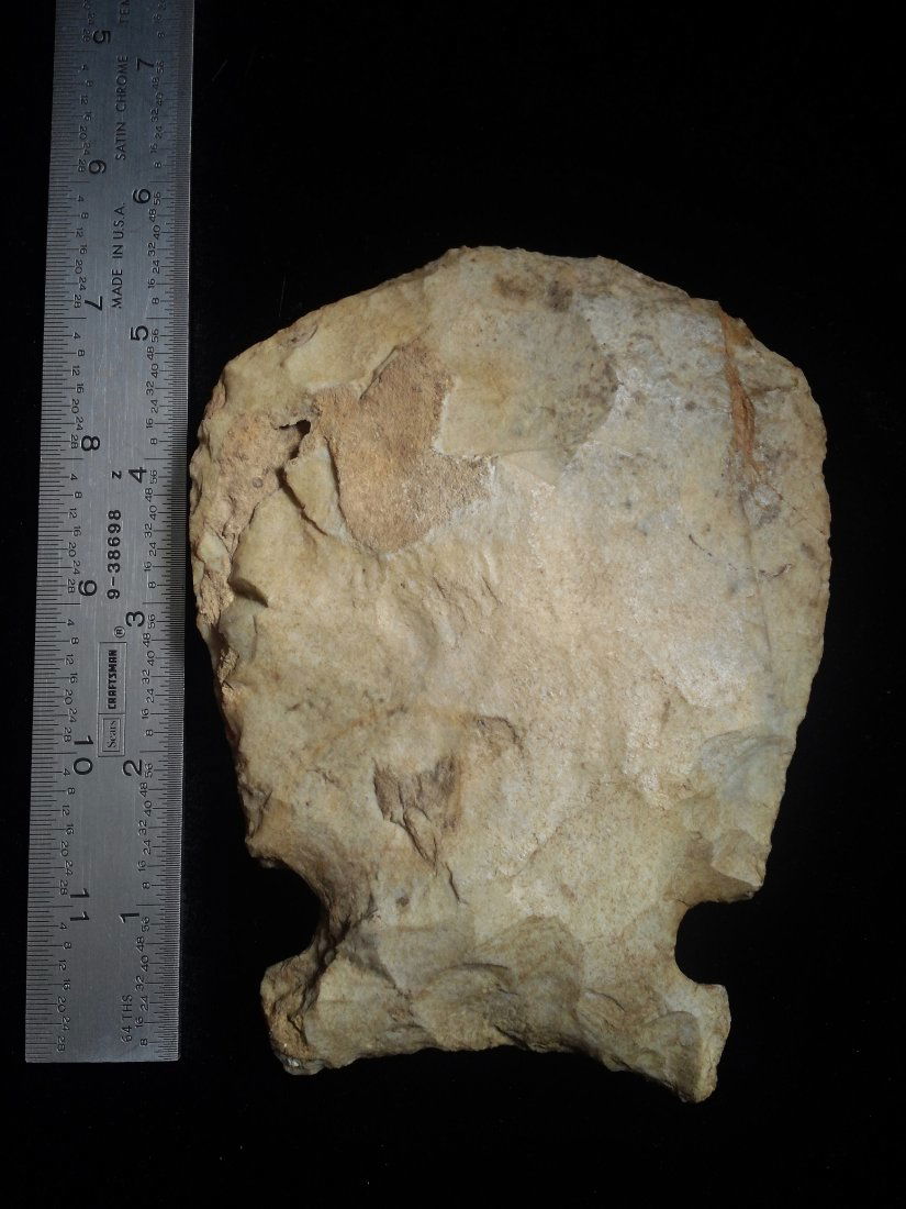 LARGE HOE    INDIAN ARTIFACT ARROWHEAD (1 of 1)