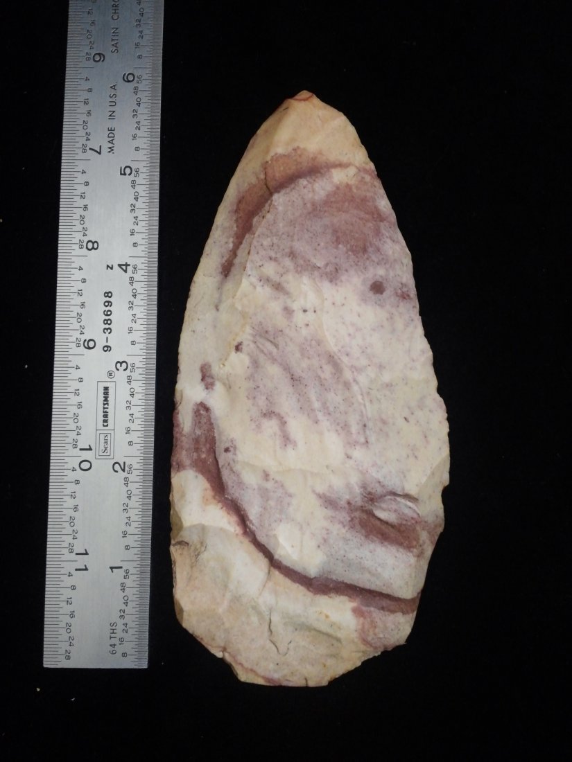 VERY COLORFUL KNIFE        INDIAN ARTIFACT ARROWHEAD (1 of 2)