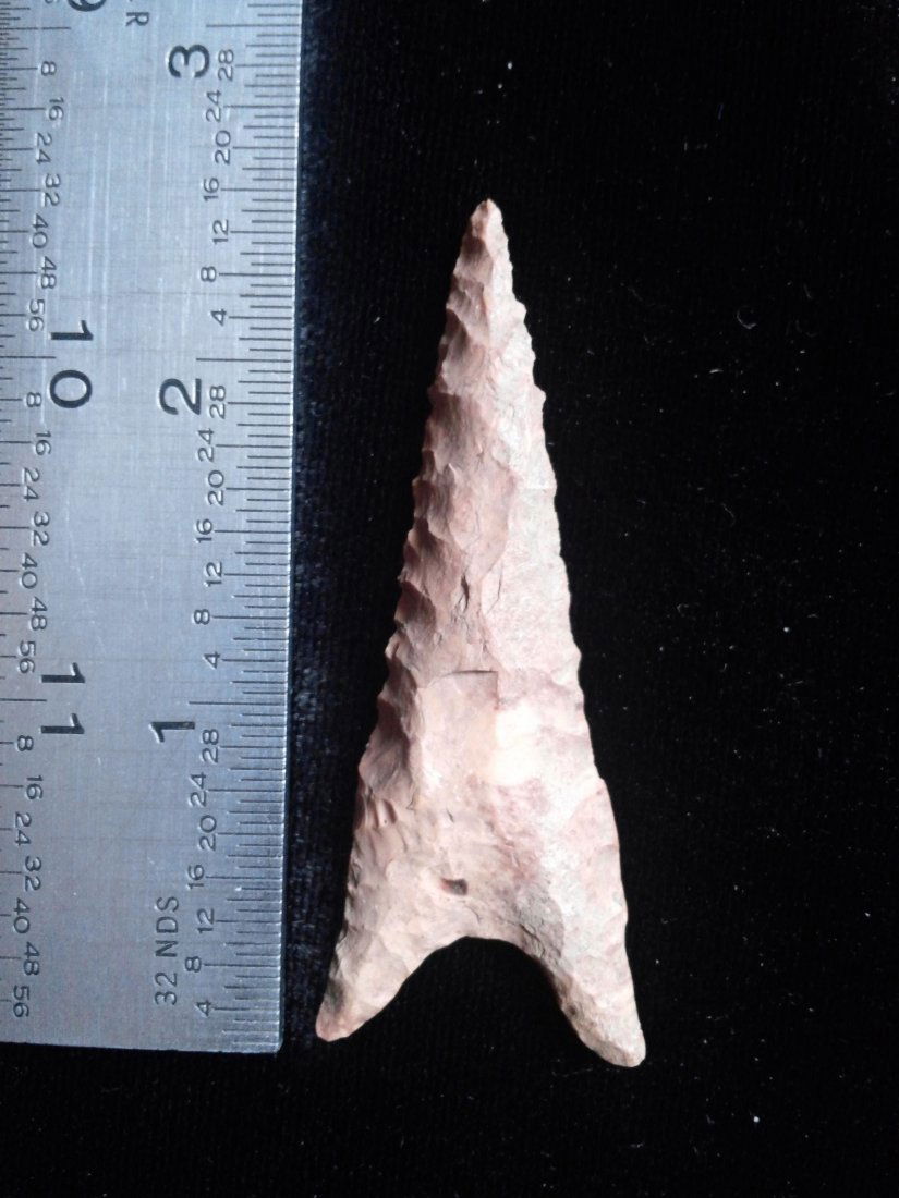 DALTON         ARROWHEAD INDIAN ARTIFACT (1 of 1)