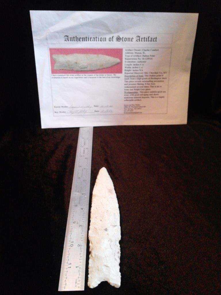 DALTON WITH ROY MOTLEY COA (1 of 2)