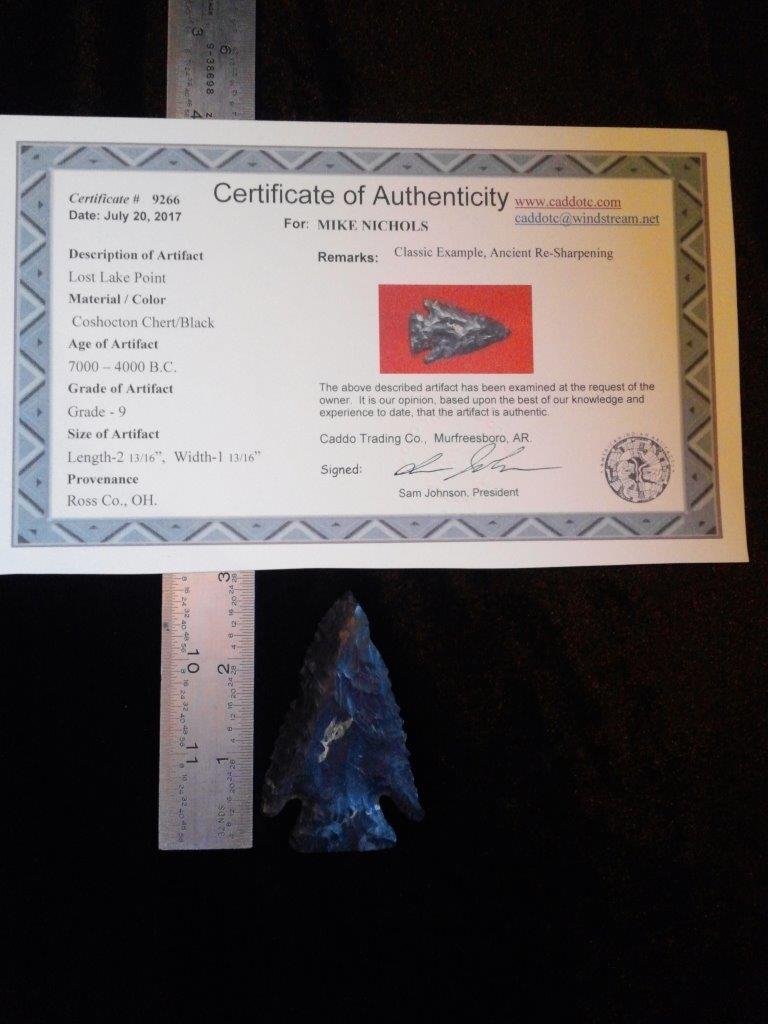 LOST LAKE  POINT  WITH SAM JOHNSON COA (1 of 2)