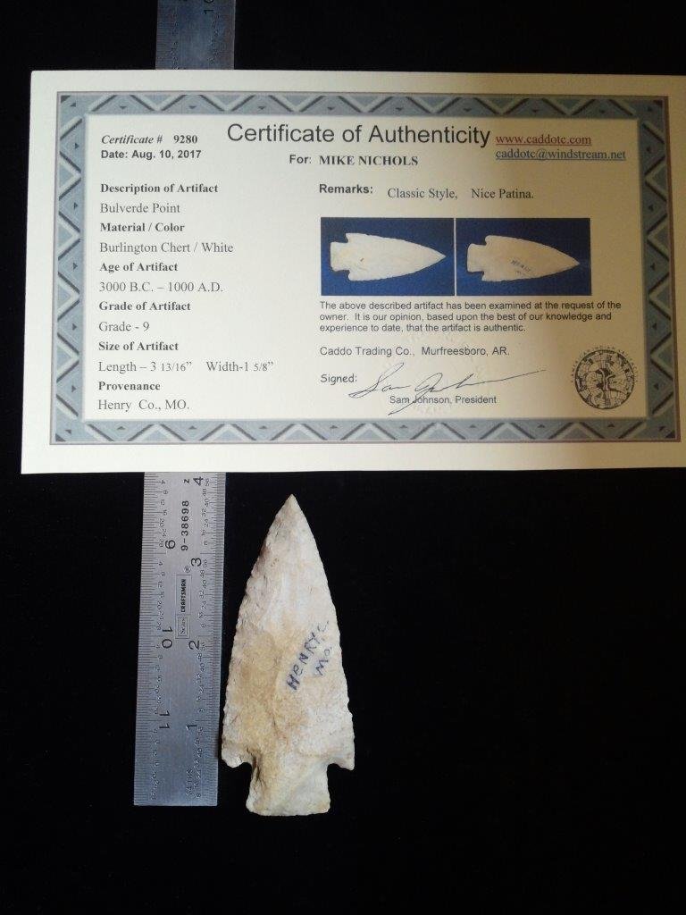 BULVERDE  POINT  WITH SAM JOHNSON COA (1 of 2)