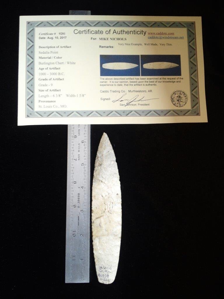 SEDALIA  POINT  WITH SAM JOHNSON COA (1 of 2)