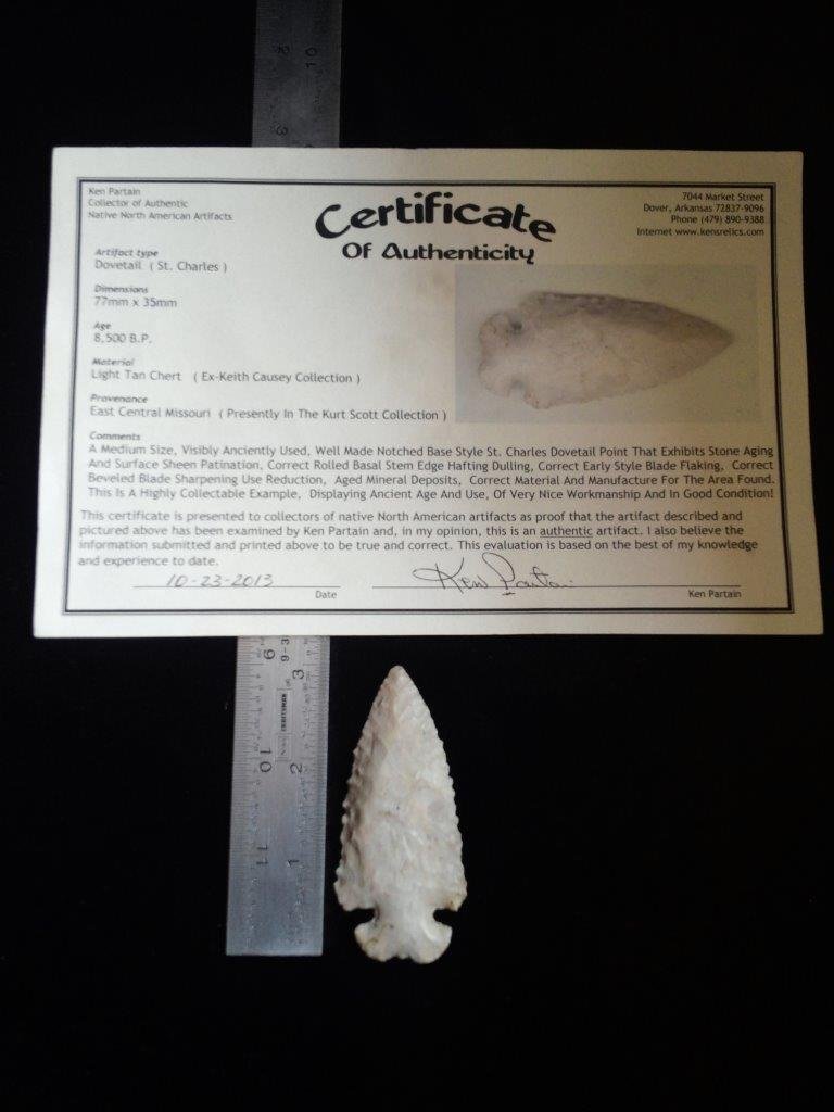 ST. CHARLES DOVETAIL  WITH KEN PARTAIN  COA (1 of 2)