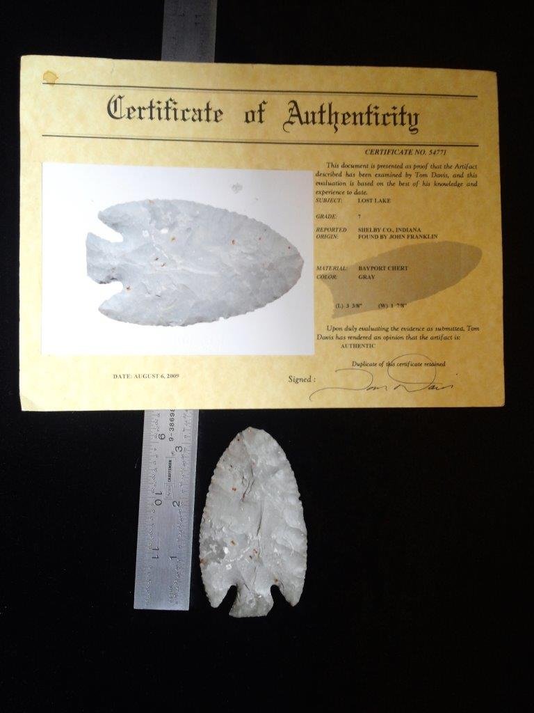 LOST LAKE  WITH TOM DAVIS  COA (1 of 2)