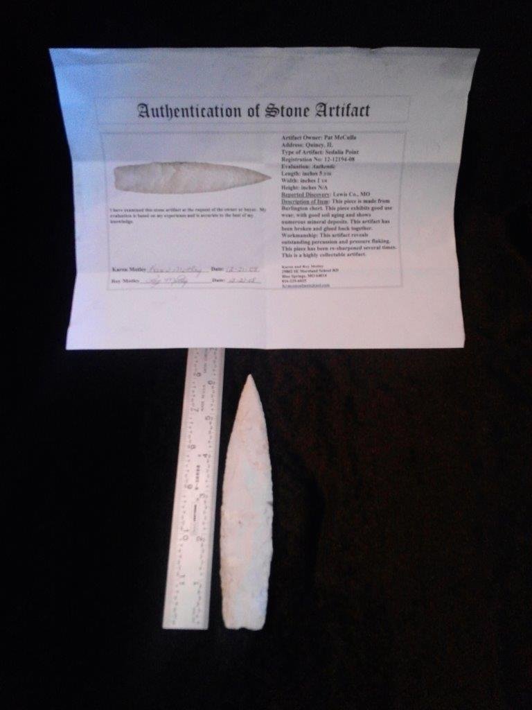 SEDALIA  WITH ROY MOTLEY COA (1 of 2)