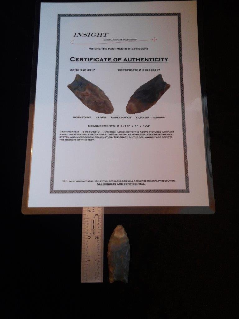 CLOVIS   WITH INSIGHT LASER ARTIFACT EVALUATION  COA (1 of 4)