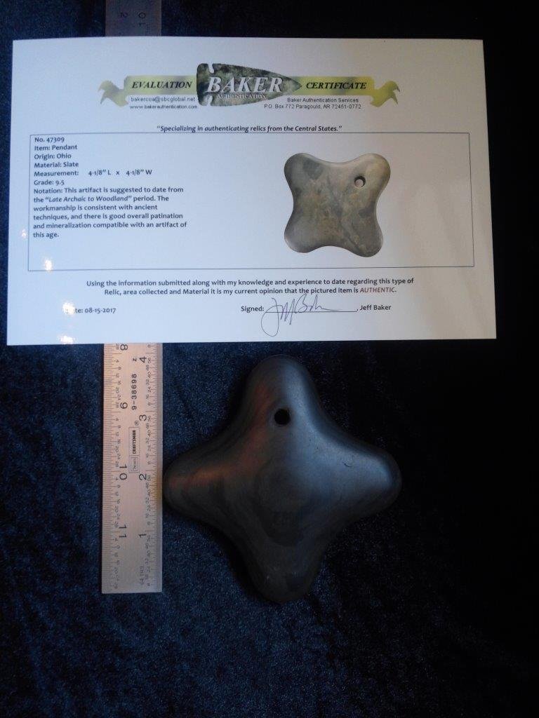 PENDANT  WITH BAKER COA (1 of 3)