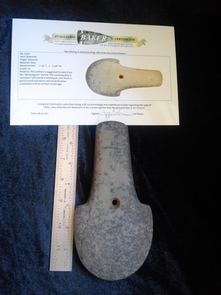 SPATULATE  WITH BAKER COA (1 of 5)