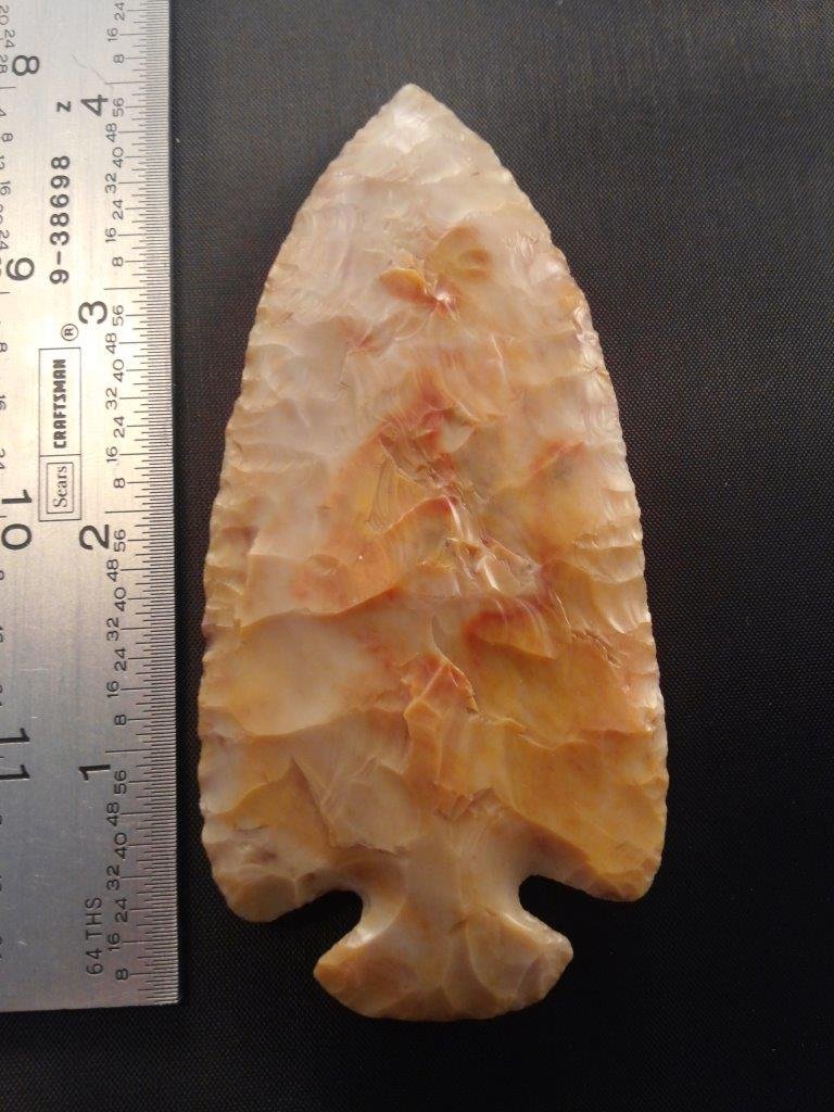 DOVETAIL  ARROWHEAD INDIAN ARTIFACT (1 of 3)