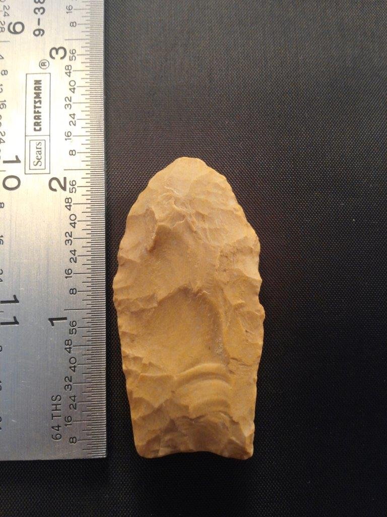 CLOVIS  ARROWHEAD INDIAN ARTIFACT (1 of 3)