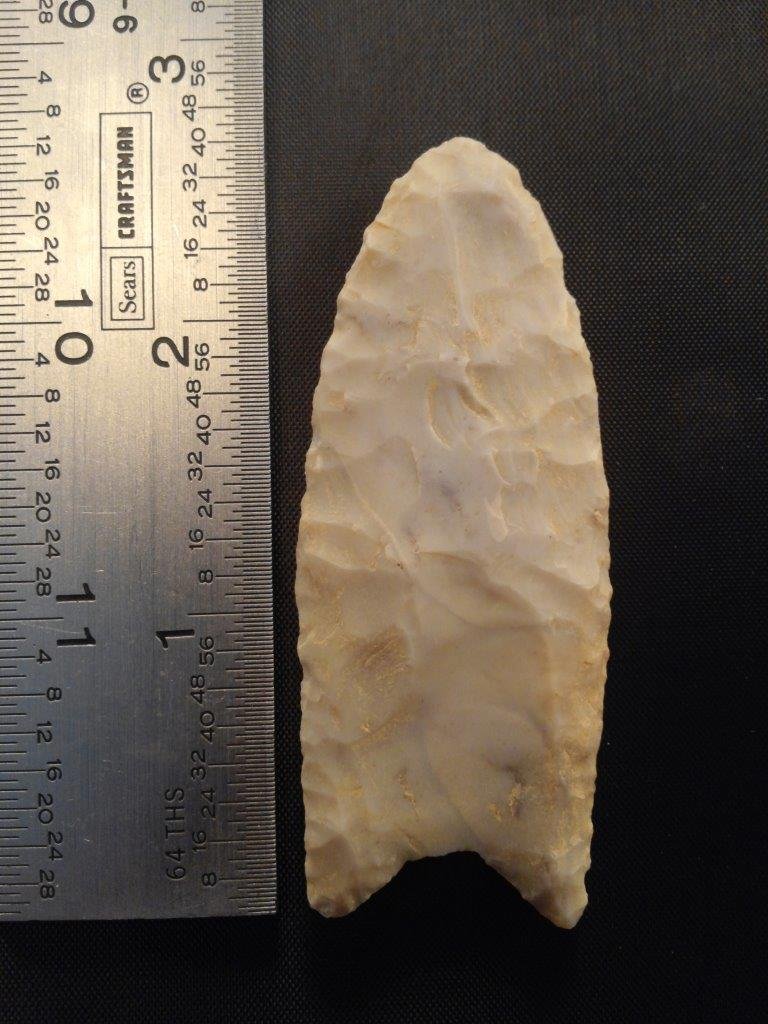 CLOVIS  ARROWHEAD INDIAN ARTIFACT (1 of 3)