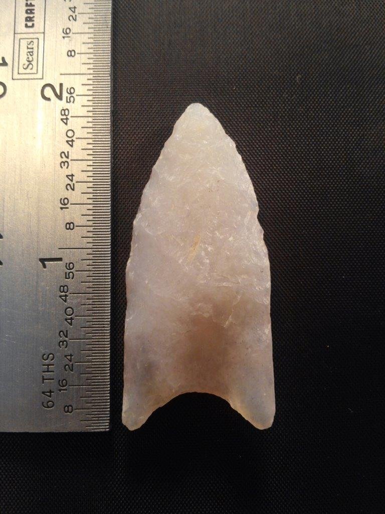 CLOVIS  ARROWHEAD INDIAN ARTIFACT (1 of 4)