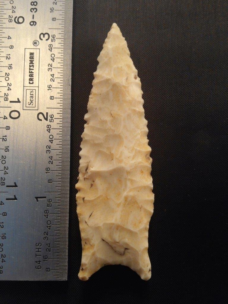 DALTON  ARROWHEAD INDIAN ARTIFACT (1 of 3)
