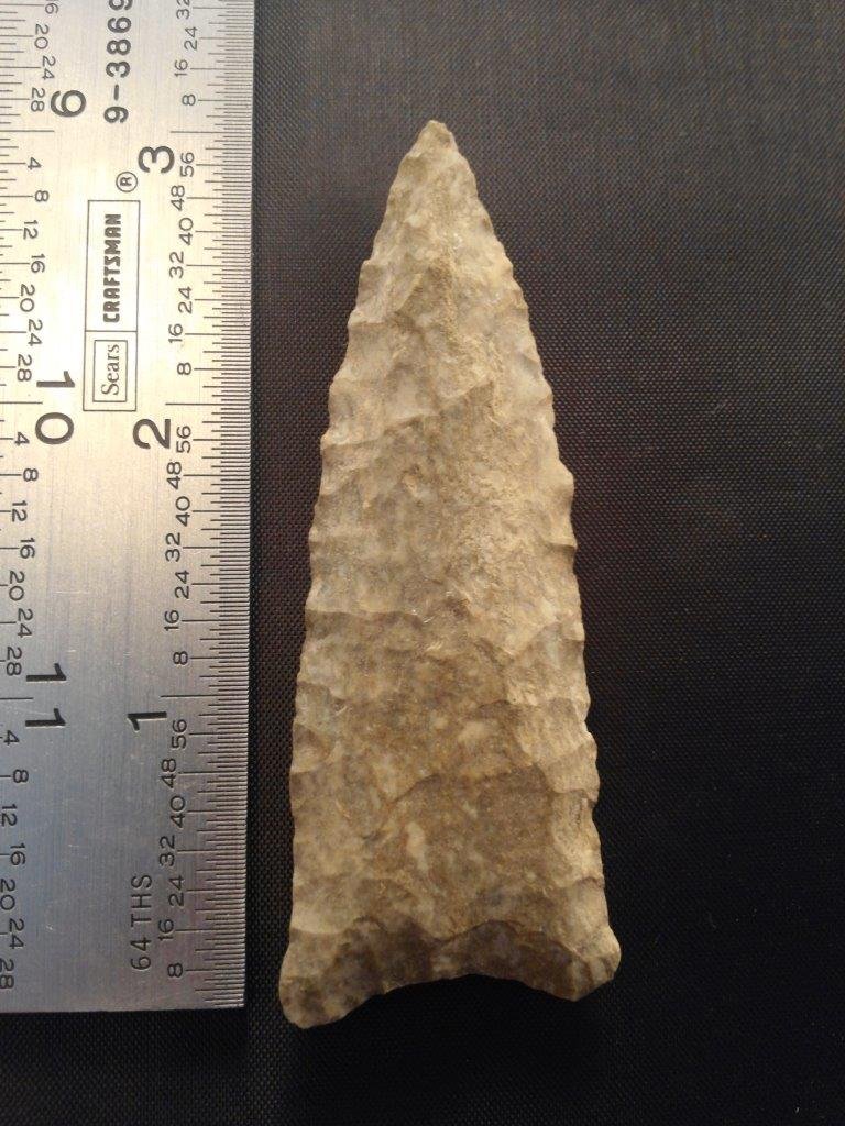 DALTON  ARROWHEAD INDIAN ARTIFACT (1 of 3)