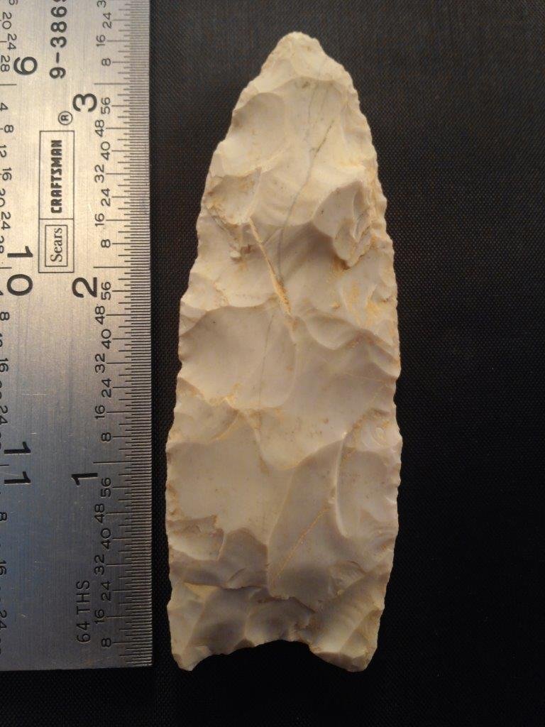 CLOVIS  ARROWHEAD INDIAN ARTIFACT (1 of 3)